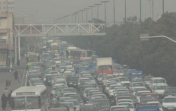 ترافیک و آلودگی هوا