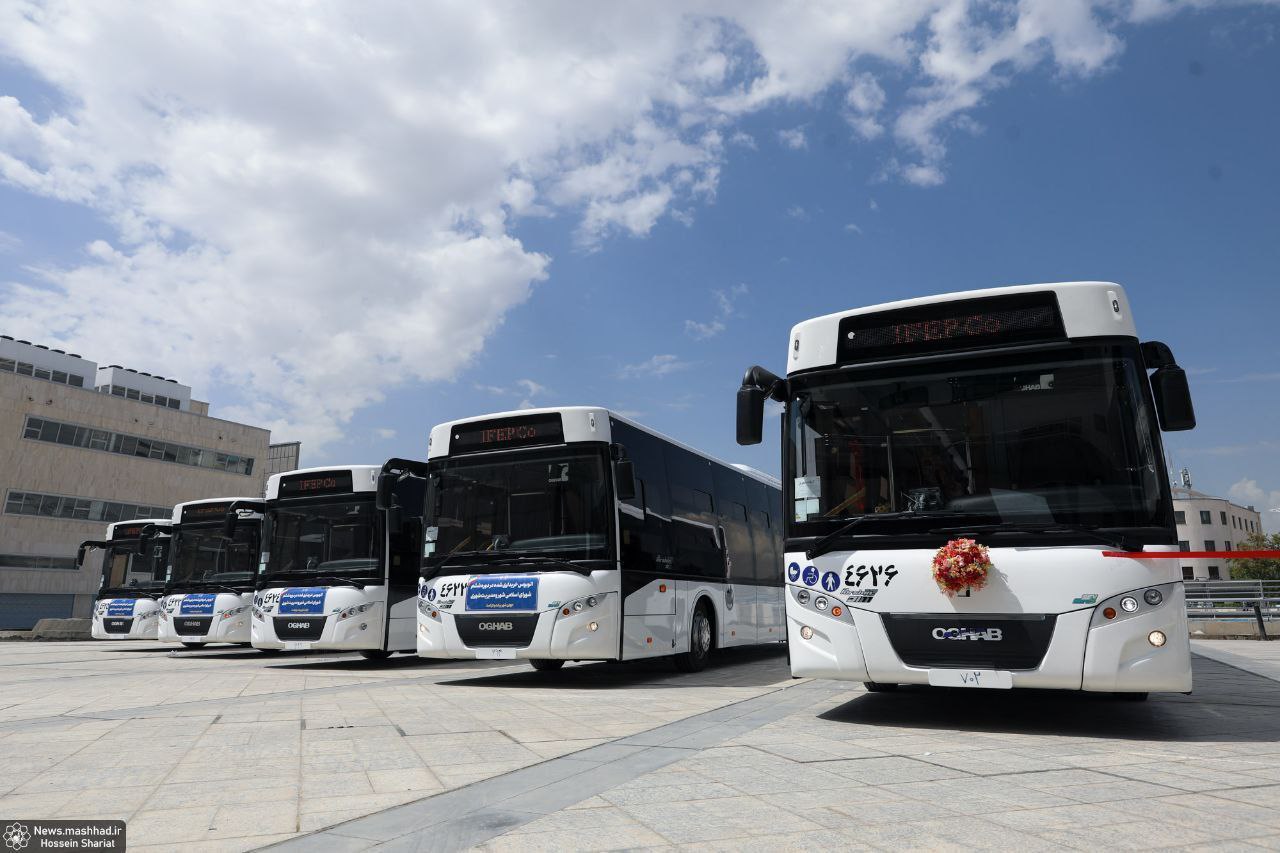 خرید ۴۷۹ اتوبوس و مینی‌بوس در دستور‌کار شهرداری مشهد