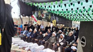 هم‌افزایی ملی در برپایی موکب شهدای سنگرسازان بی‌سنگر جهاد کشاورزی در مشهدالرضا  