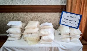  کشف مواد مخدر صنعتی با اشرافیت اطلاعاتی مرزبانان هنگ تایباد