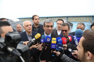 بهره‌برداری از نیروگاه ۲.۶ مگاواتی خورشیدی در شهرک صنعتی توس