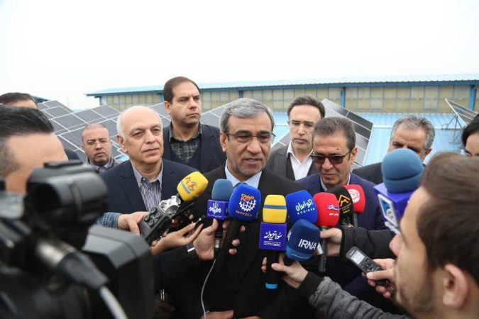 بهره‌برداری از نیروگاه ۲.۶ مگاواتی خورشیدی در شهرک صنعتی توس