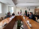 نشست شرکت خدمات حمایتی کشاورزی خراسان رضوی و معاونت تولیدات گیاهی سازمان جهاد کشاورزی در حوزه تأمین کود